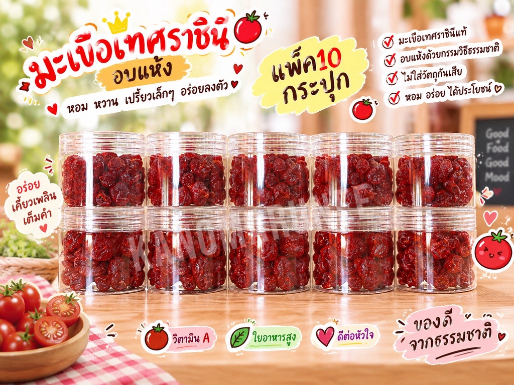 มะเขือเทศกระปุก 10*pcs