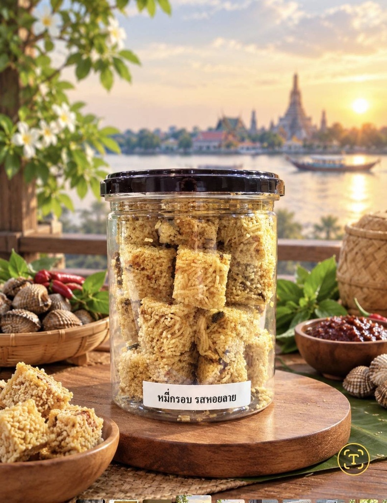 หมี่กรอบหอยลาย *10pcs