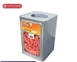 (VF)เวเฟอร์แผ่นสตรอเบอรี่ลูกเต๋า 2.8 กก.