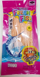 ปลาเส้น 80 กรัม บาร์บีคิว/ปูอัด/50