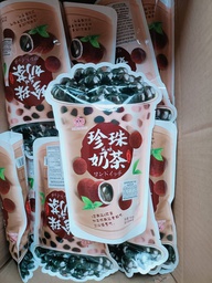 *ลูกอมชานมไข่มุกรสชานม/รสช็อคโกแลต100กรัม